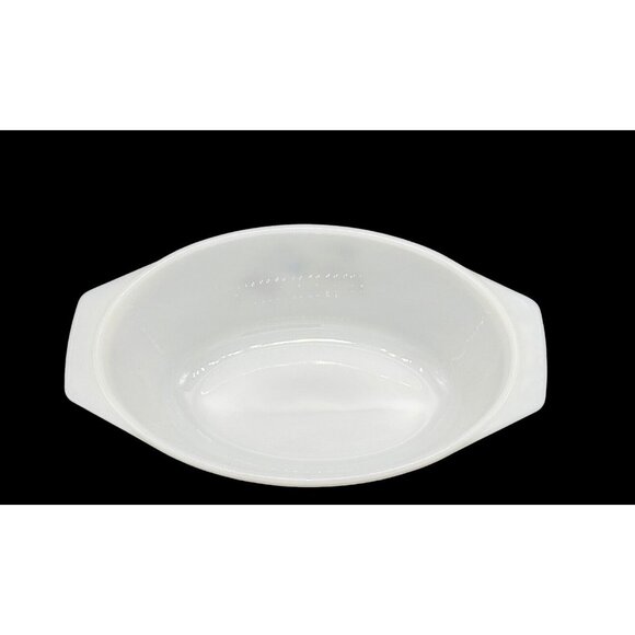 Vintage Pyrex England Autumn Glory Retro Oven Safe Milk Glass Casserole Dish - Picture 4 of 8